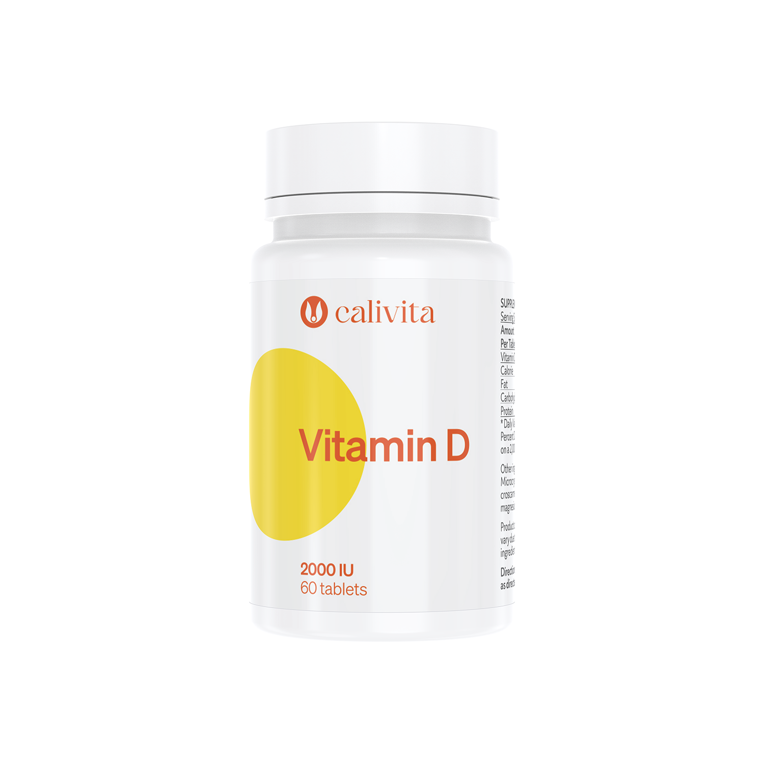 Vitamin D 2000 IU Calivita - 60 tabletek