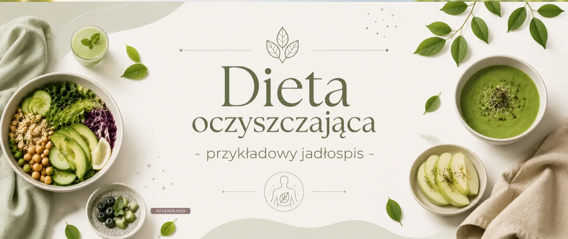 Dieta oczyszczająca - przykładowy jadłospis