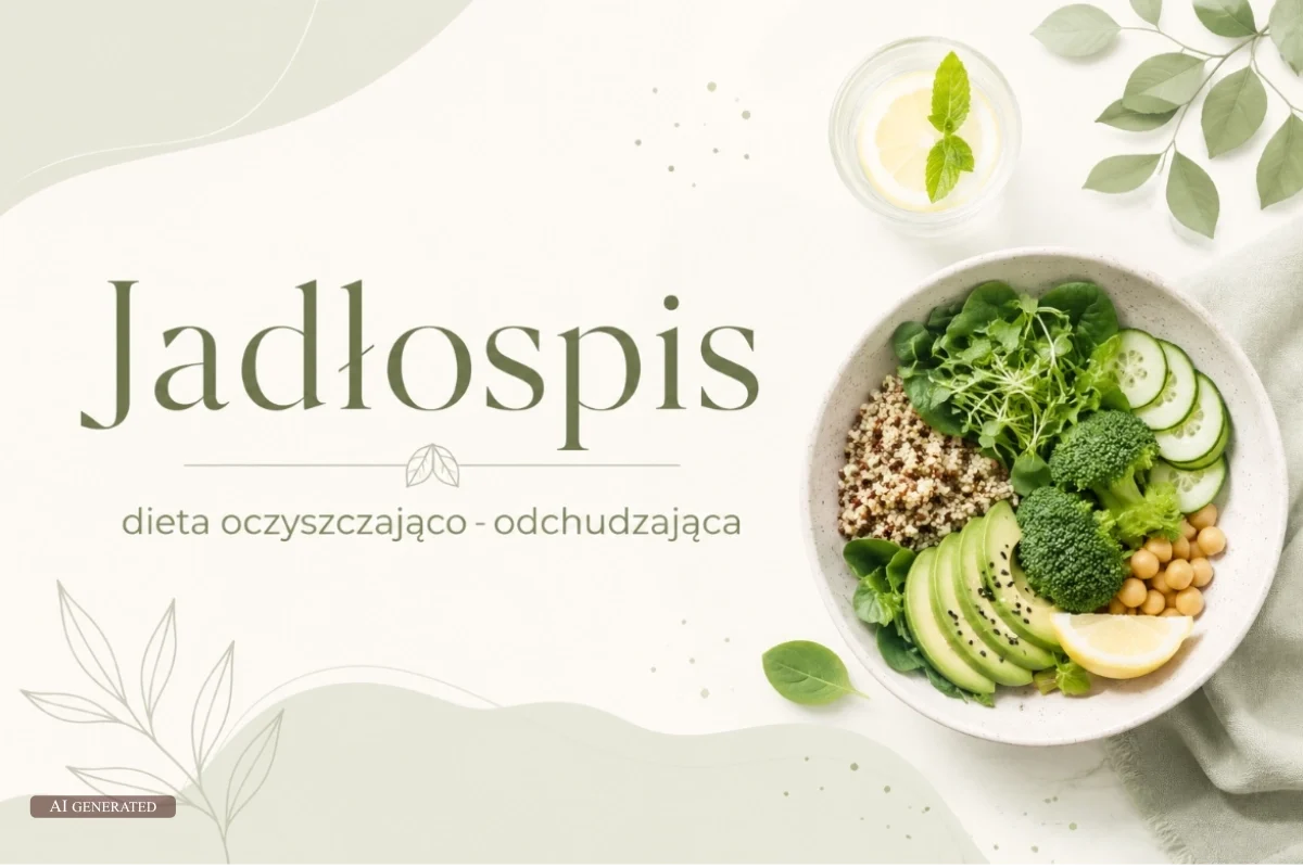 Jadłospis – dieta oczyszczająco-odchudzająca (1500 kcal)