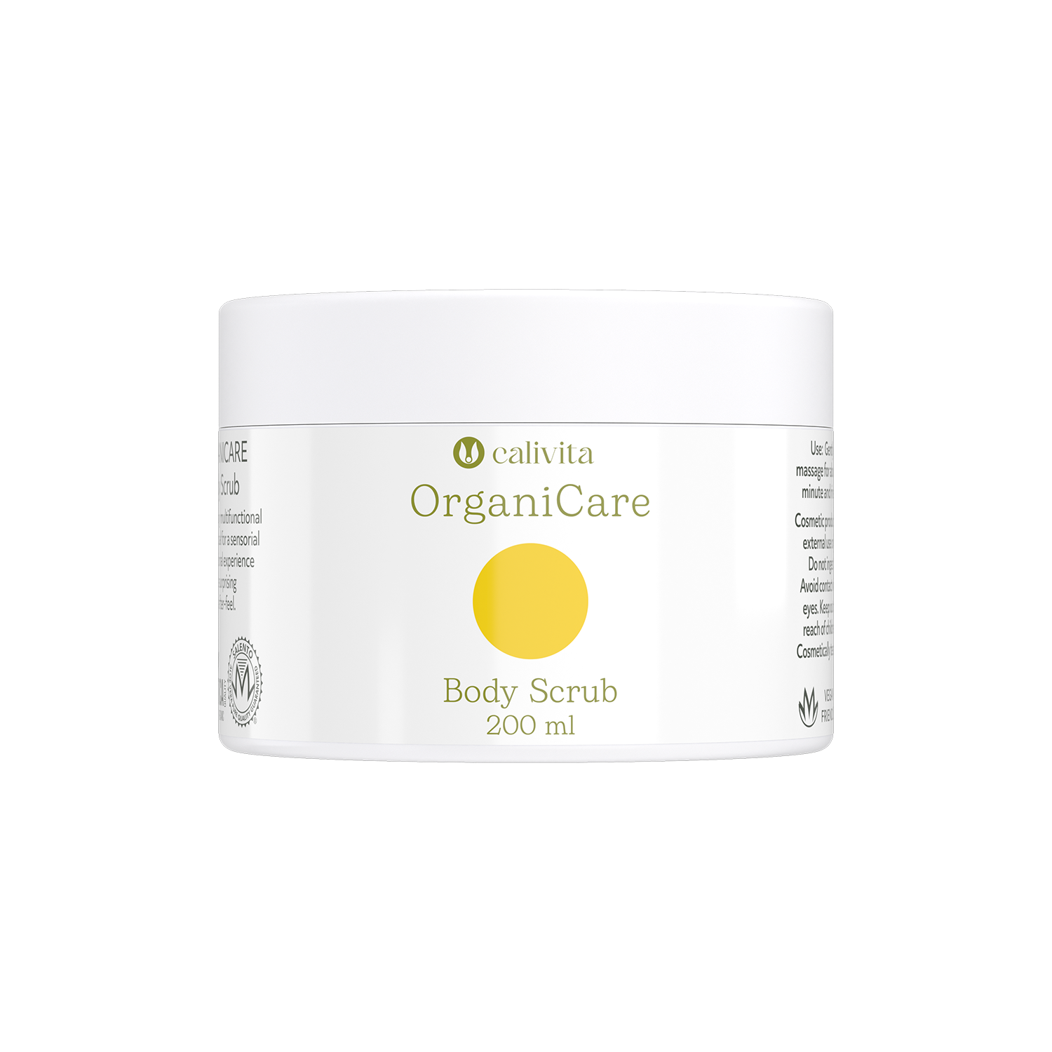 OrganiCare Body Scrub Calivita - 200 ml